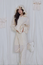 airy lace pants