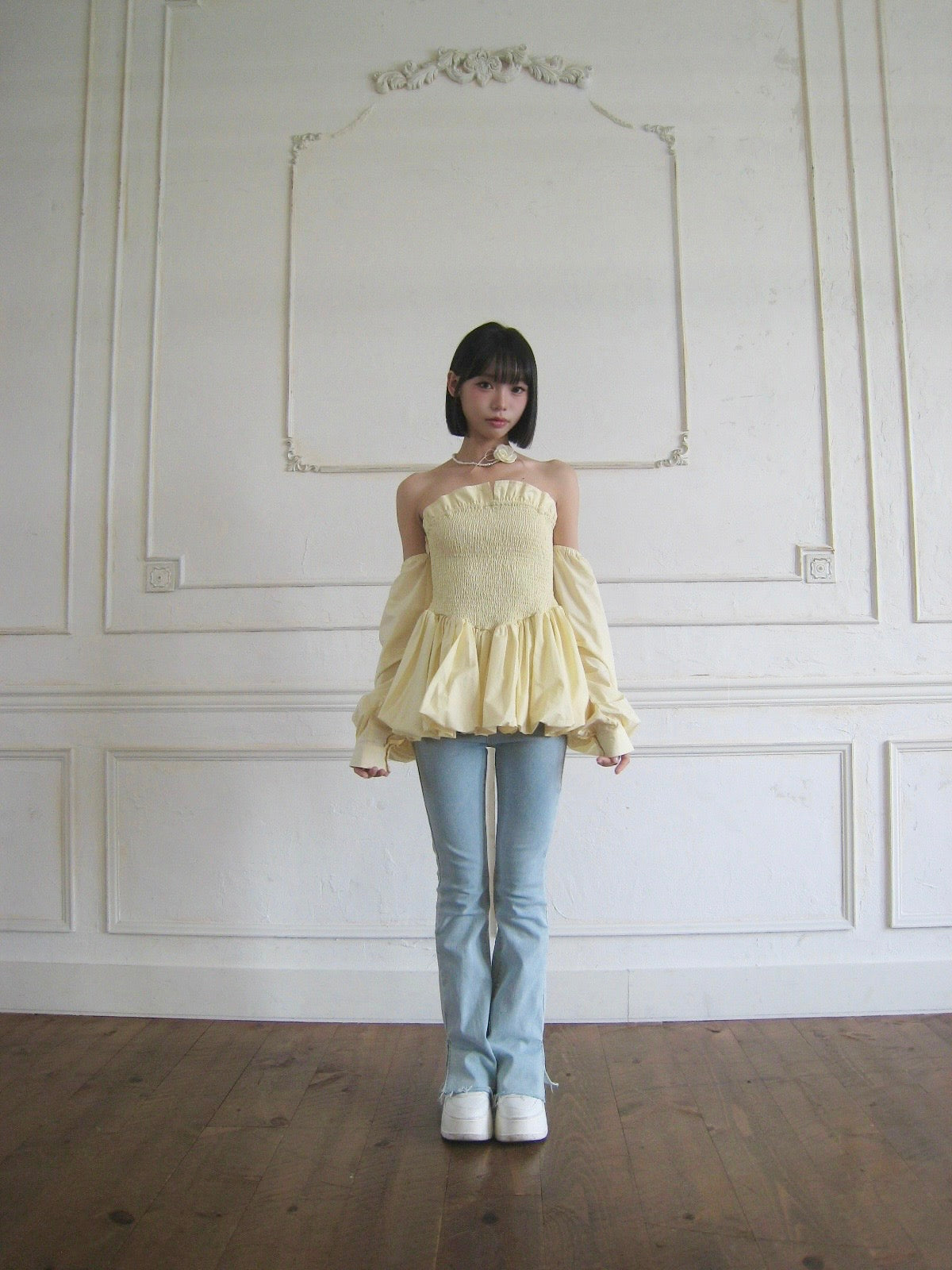 2way peplum shirts tops