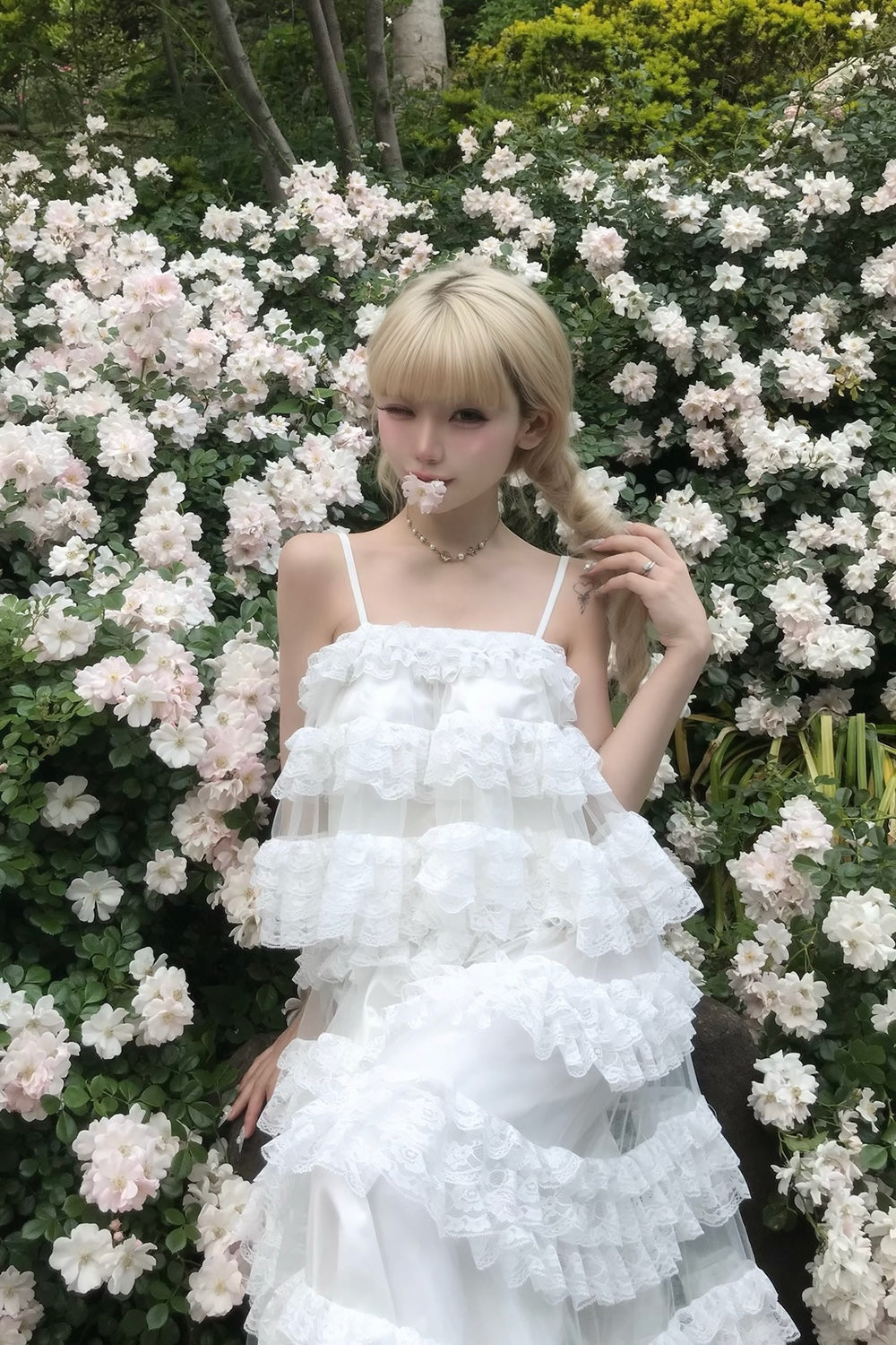 Ballerina lace cami tulle tops – Treat Ürself
