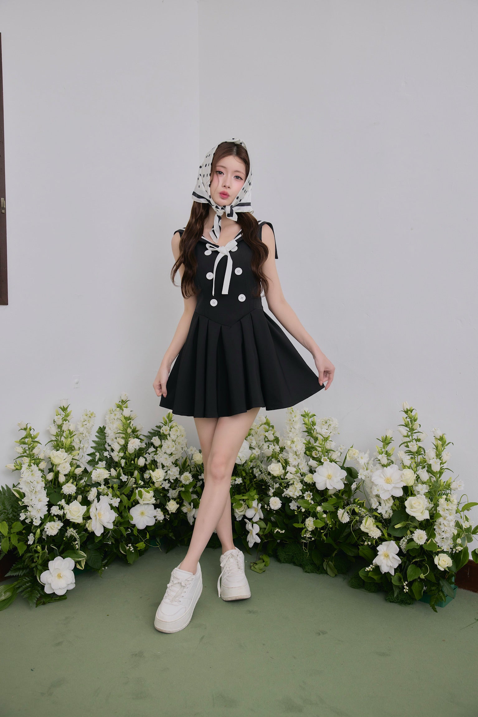 Marine sailor mini one-piece