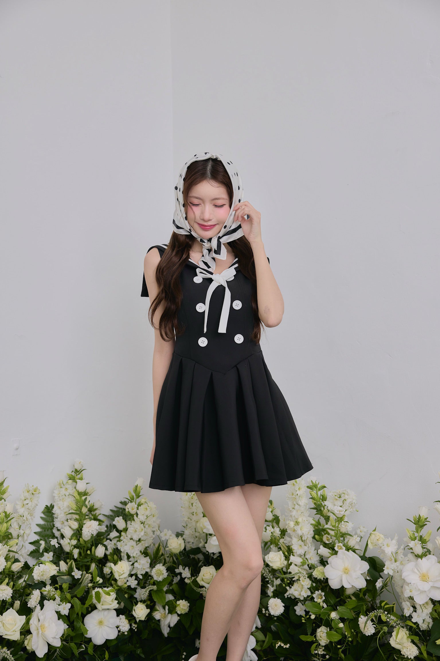 Marine sailor mini one-piece