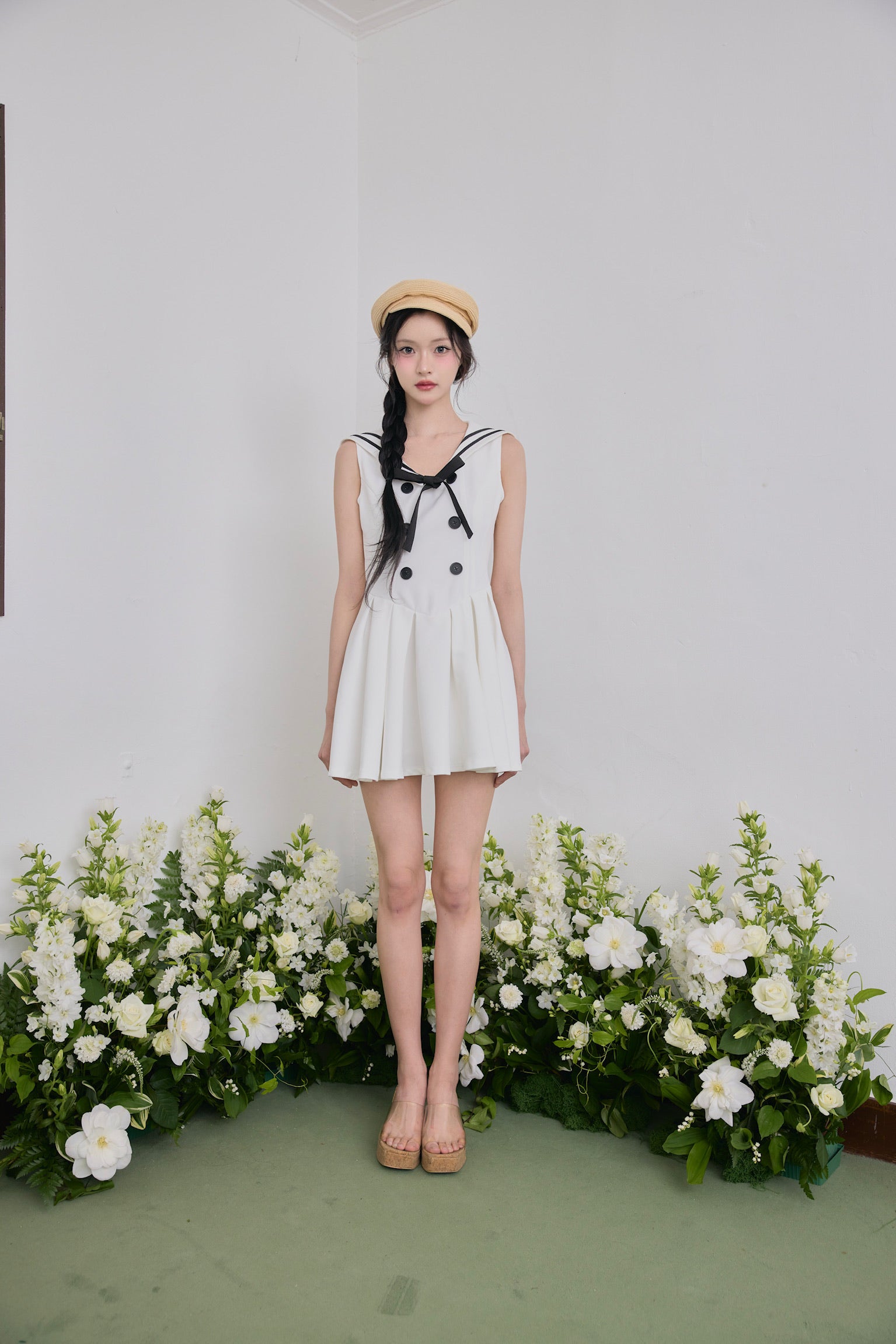Marine sailor mini one-piece