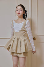 pâtissier peplum salopette