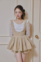 pâtissier peplum salopette