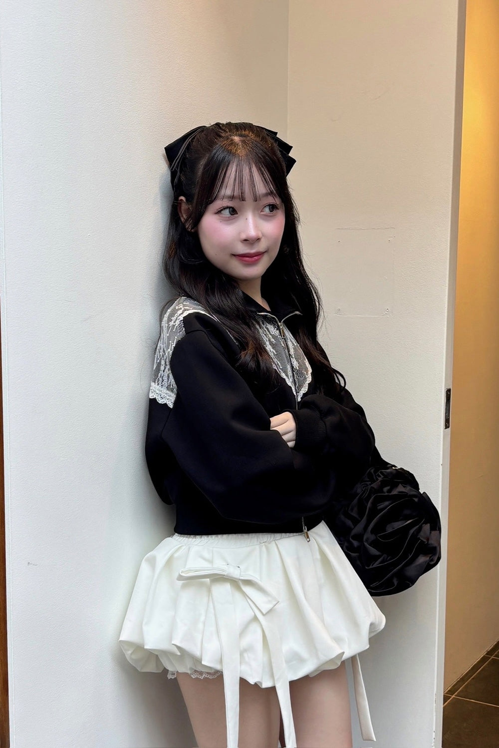 ribbon balloon mini skirt