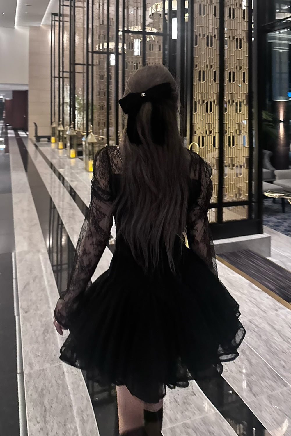 dollish lace dress