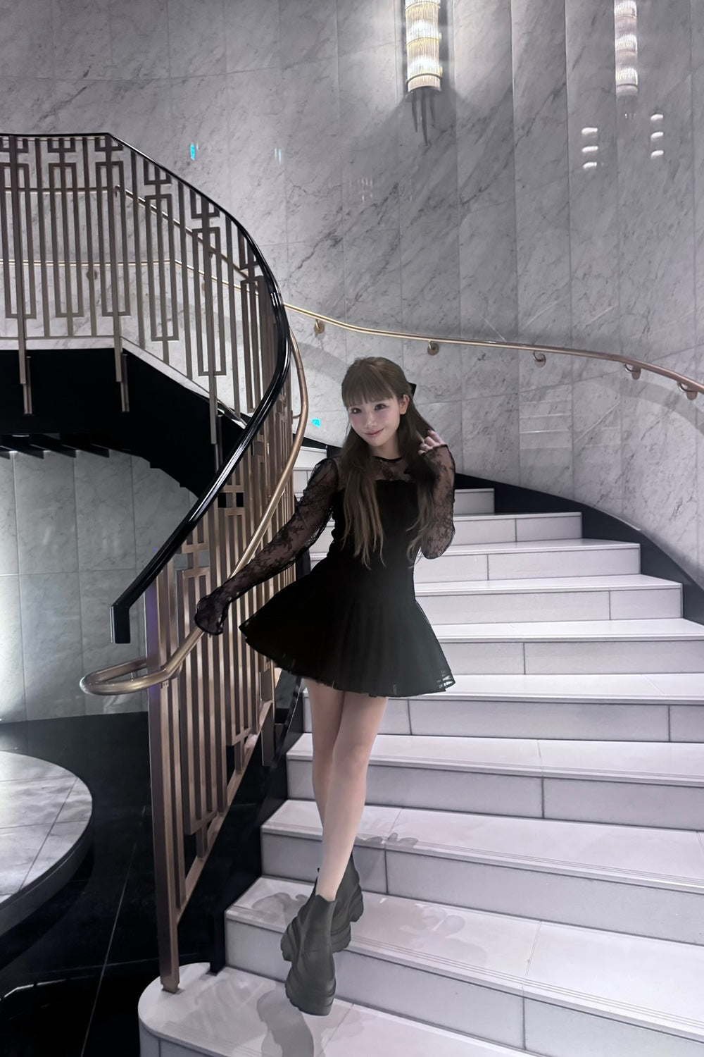dollish lace dress