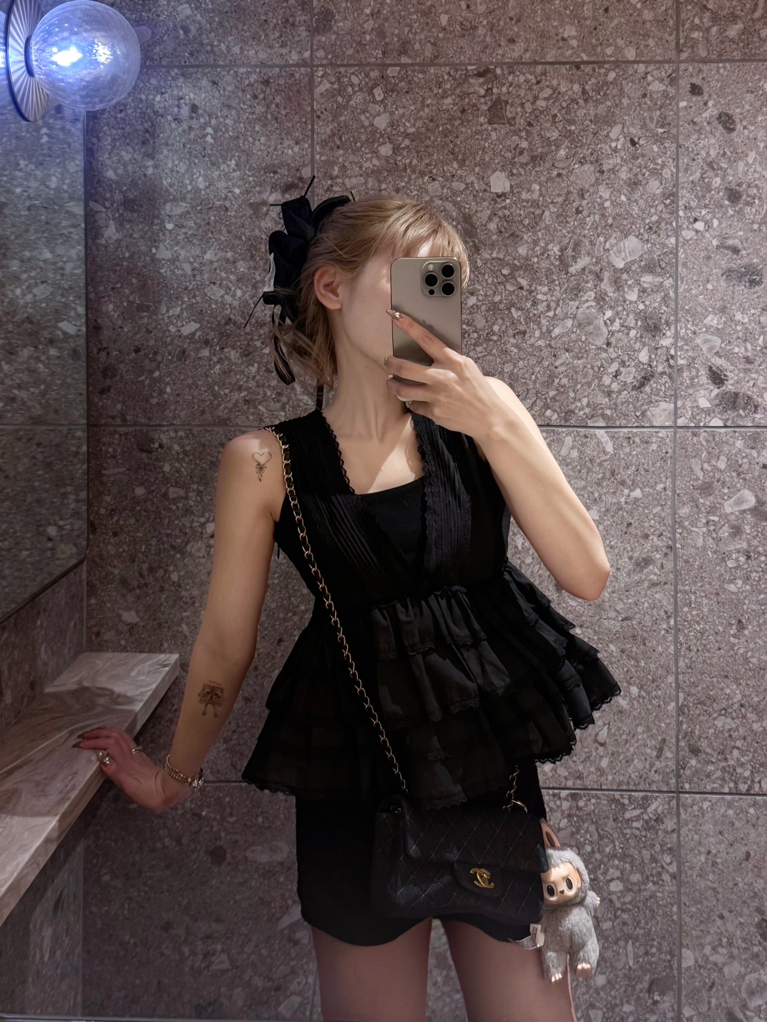 angel wings frill tops