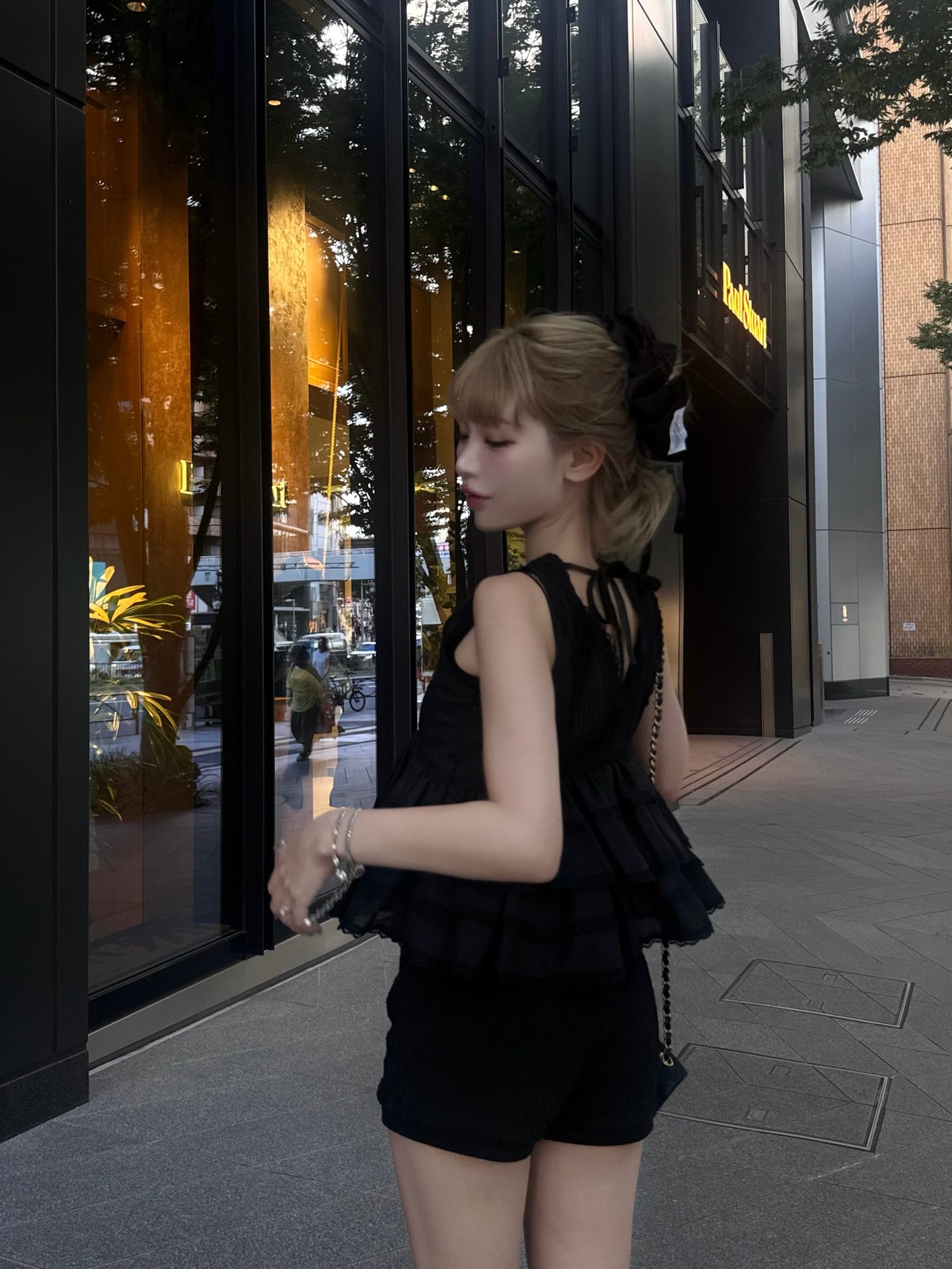 angel wings frill tops