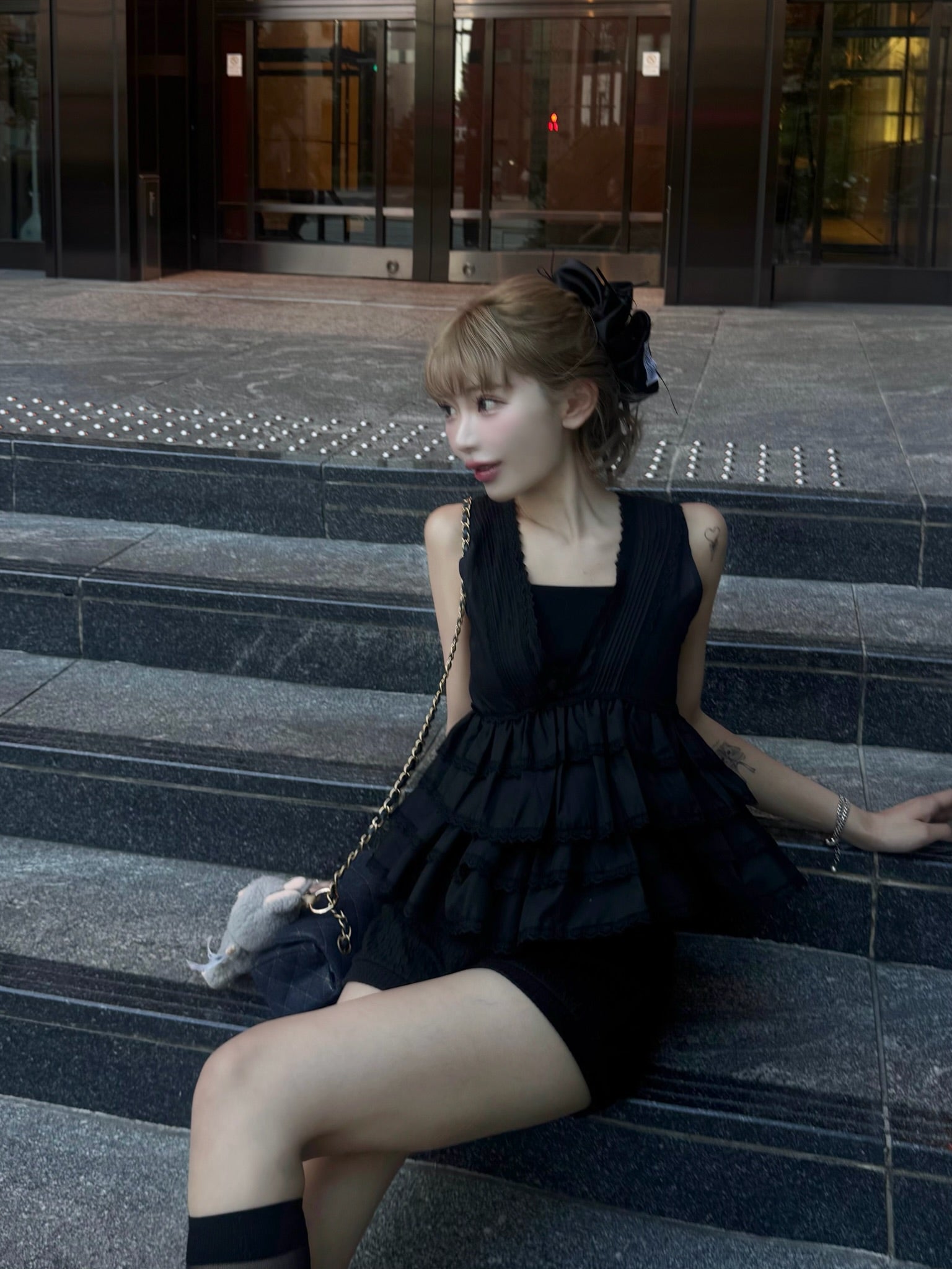 angel wings frill tops