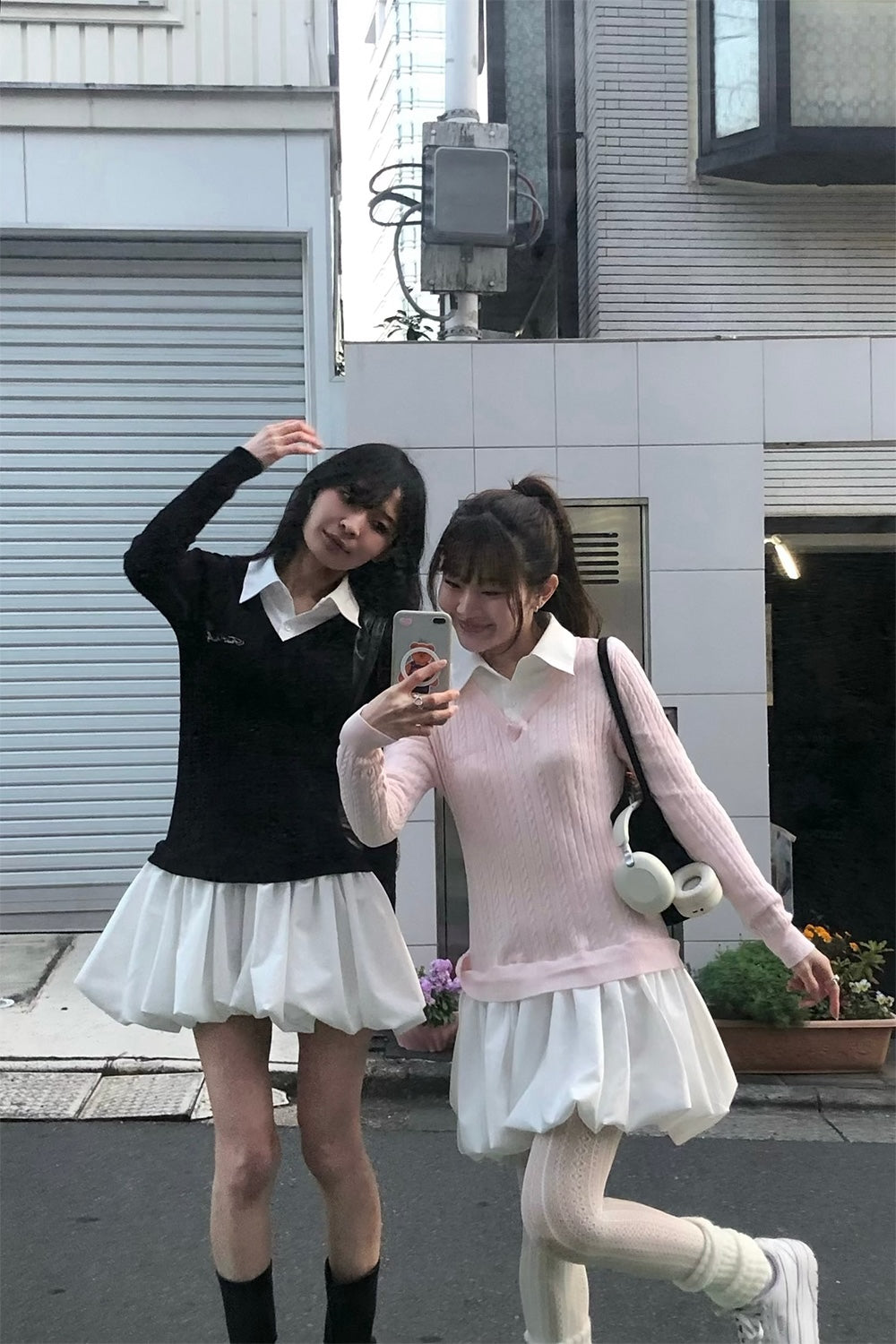 knit shirts docking ballon one-piece