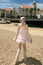 Ballerina couture mini dress