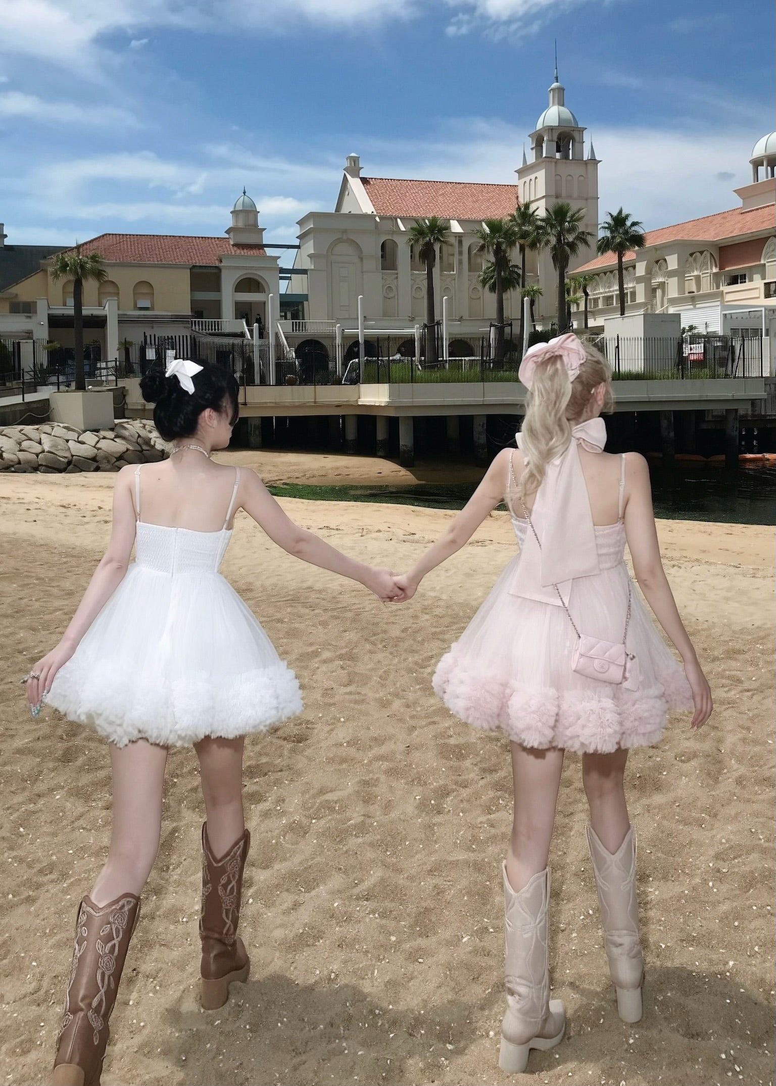 Ballerina couture mini dress