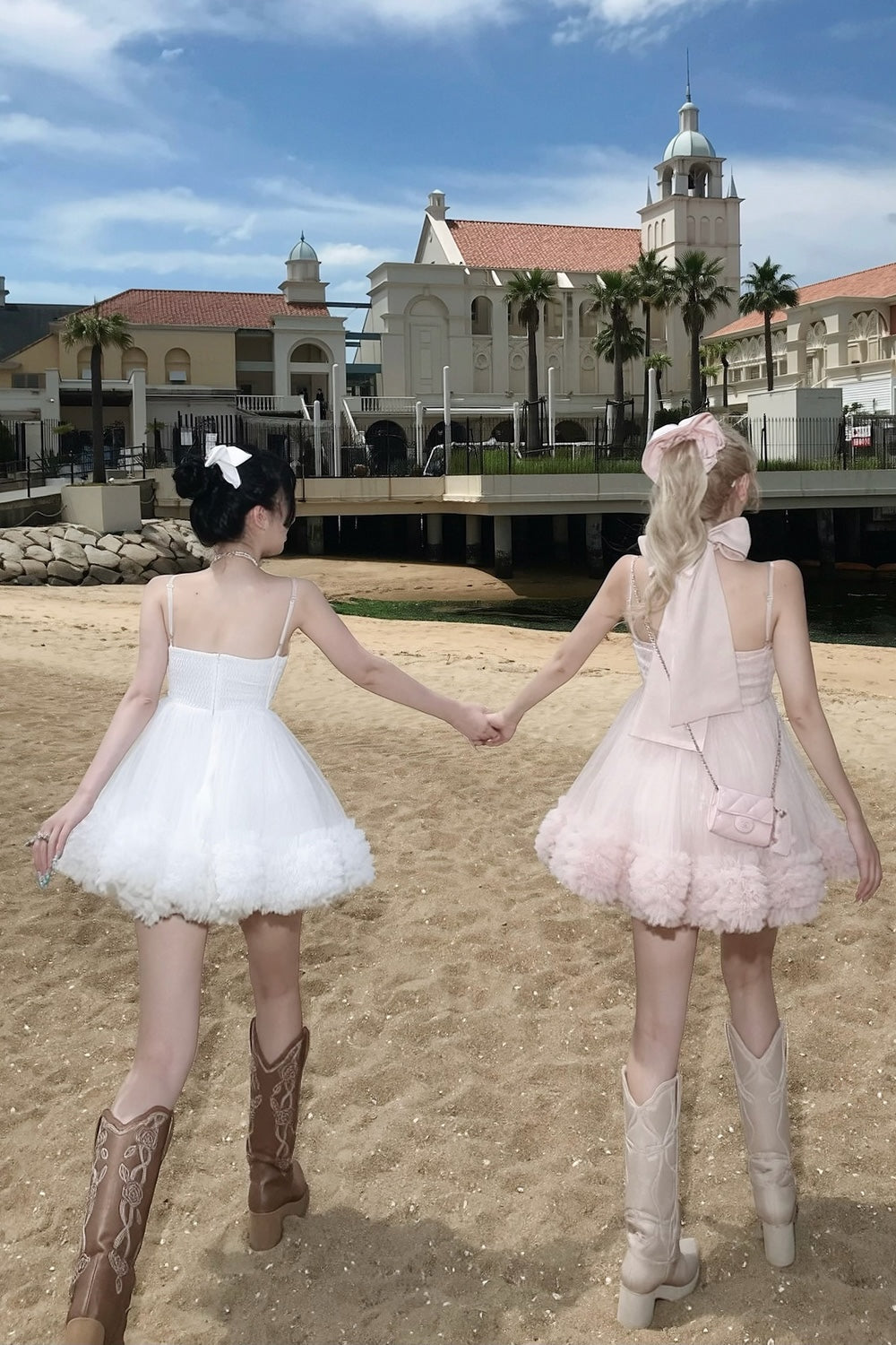 Ballerina couture mini dress