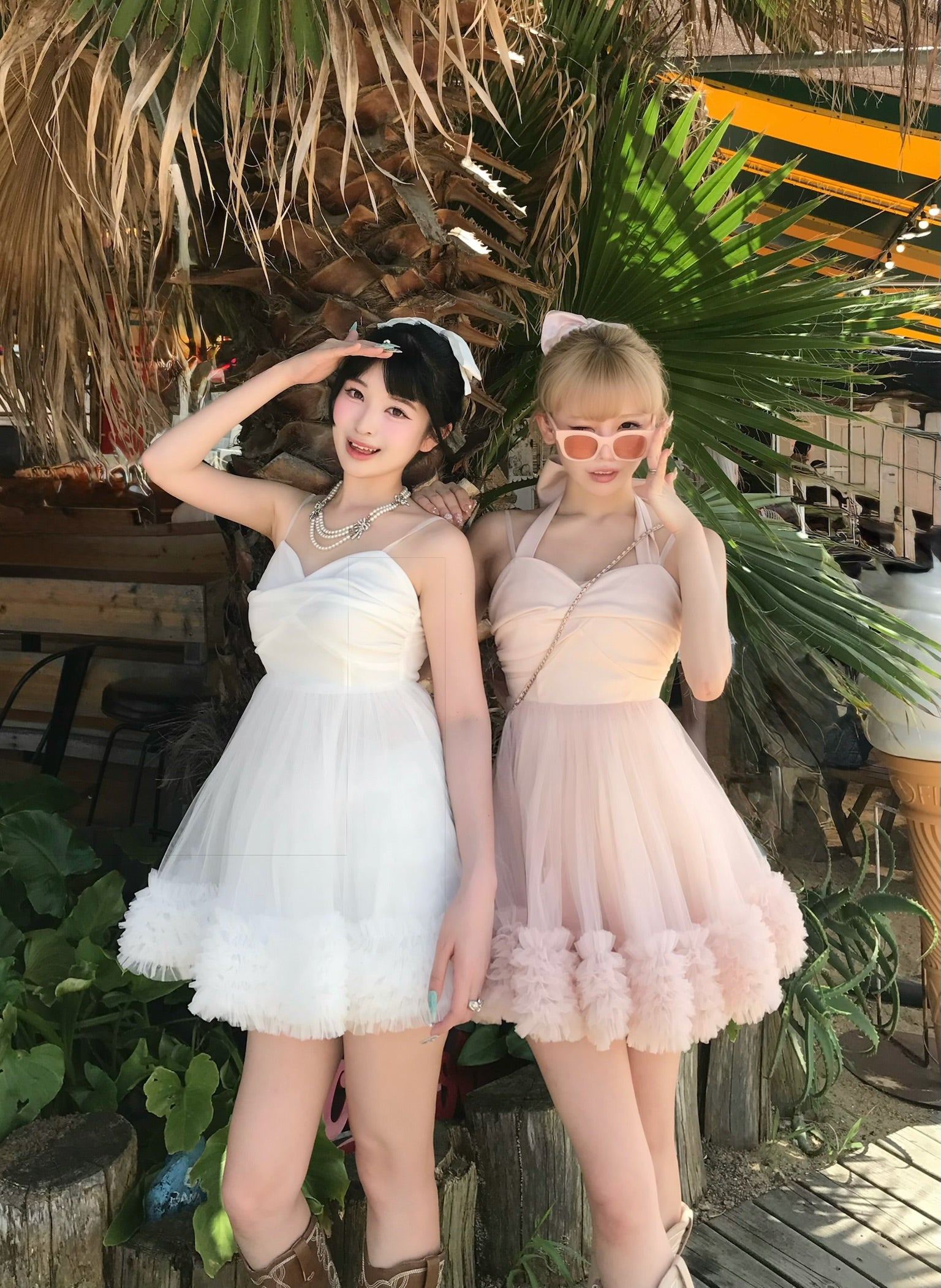 Ballerina couture mini dress