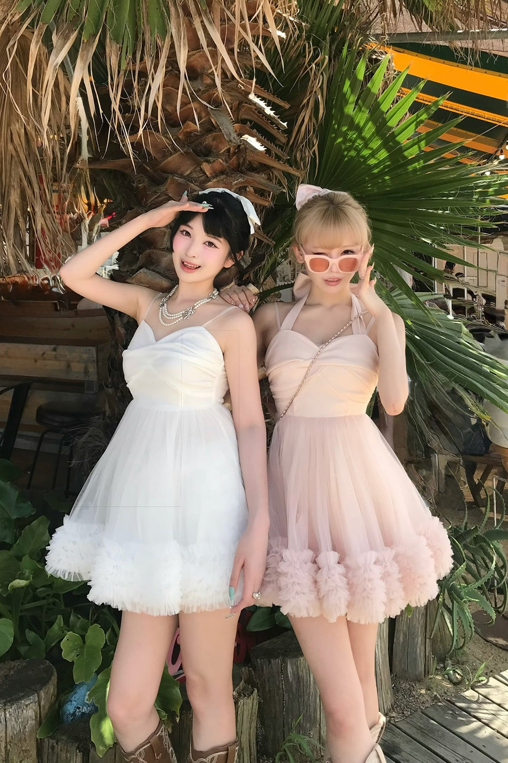 Ballerina couture mini dress