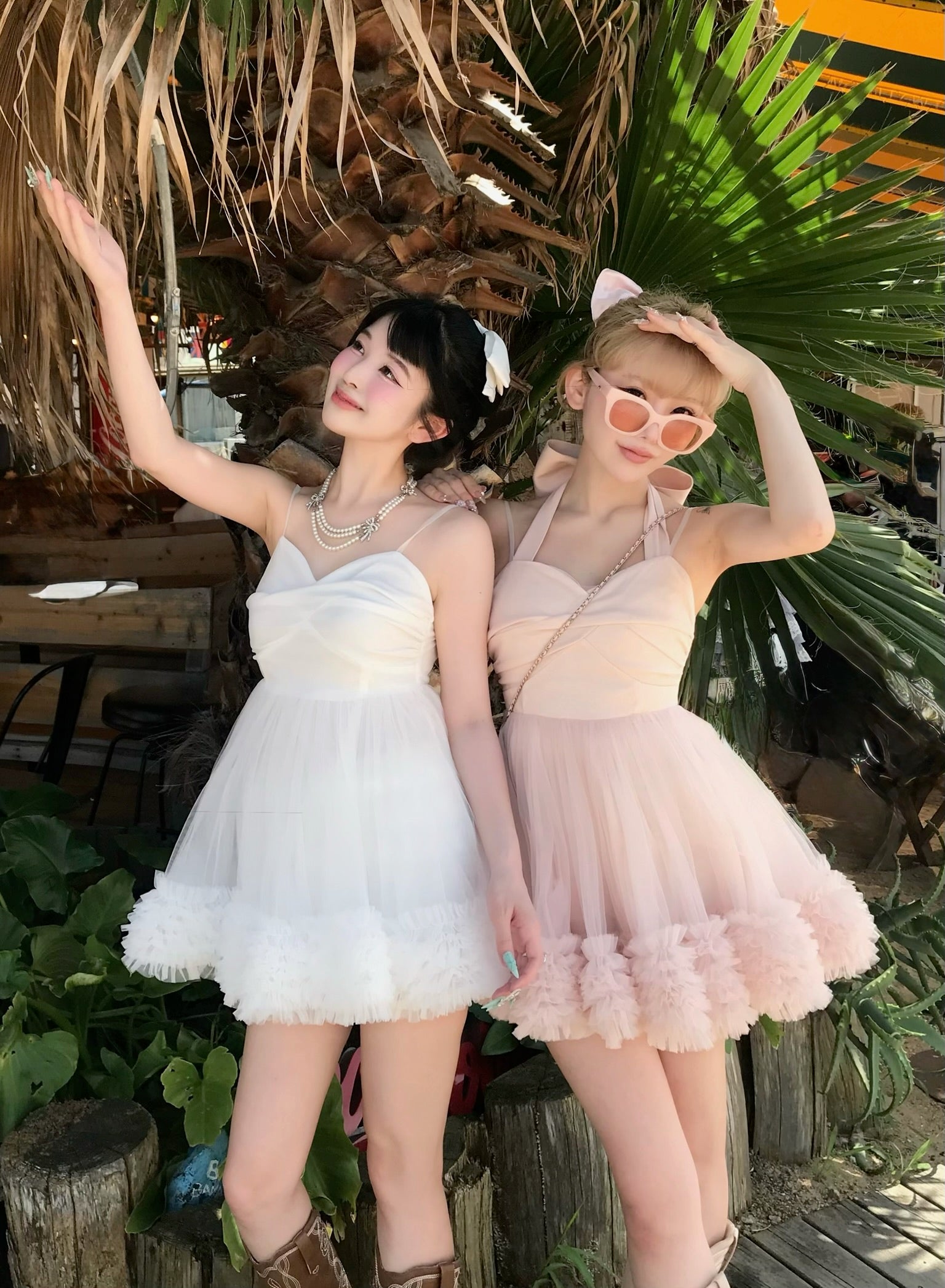 Ballerina couture mini dress