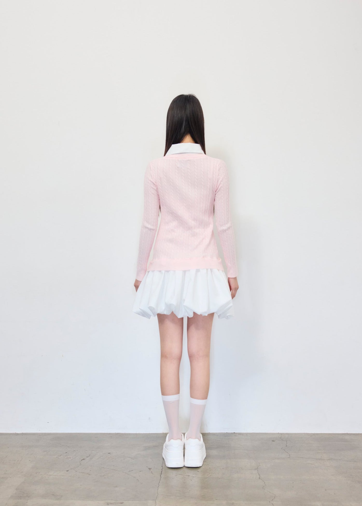 knit shirts docking ballon one-piece