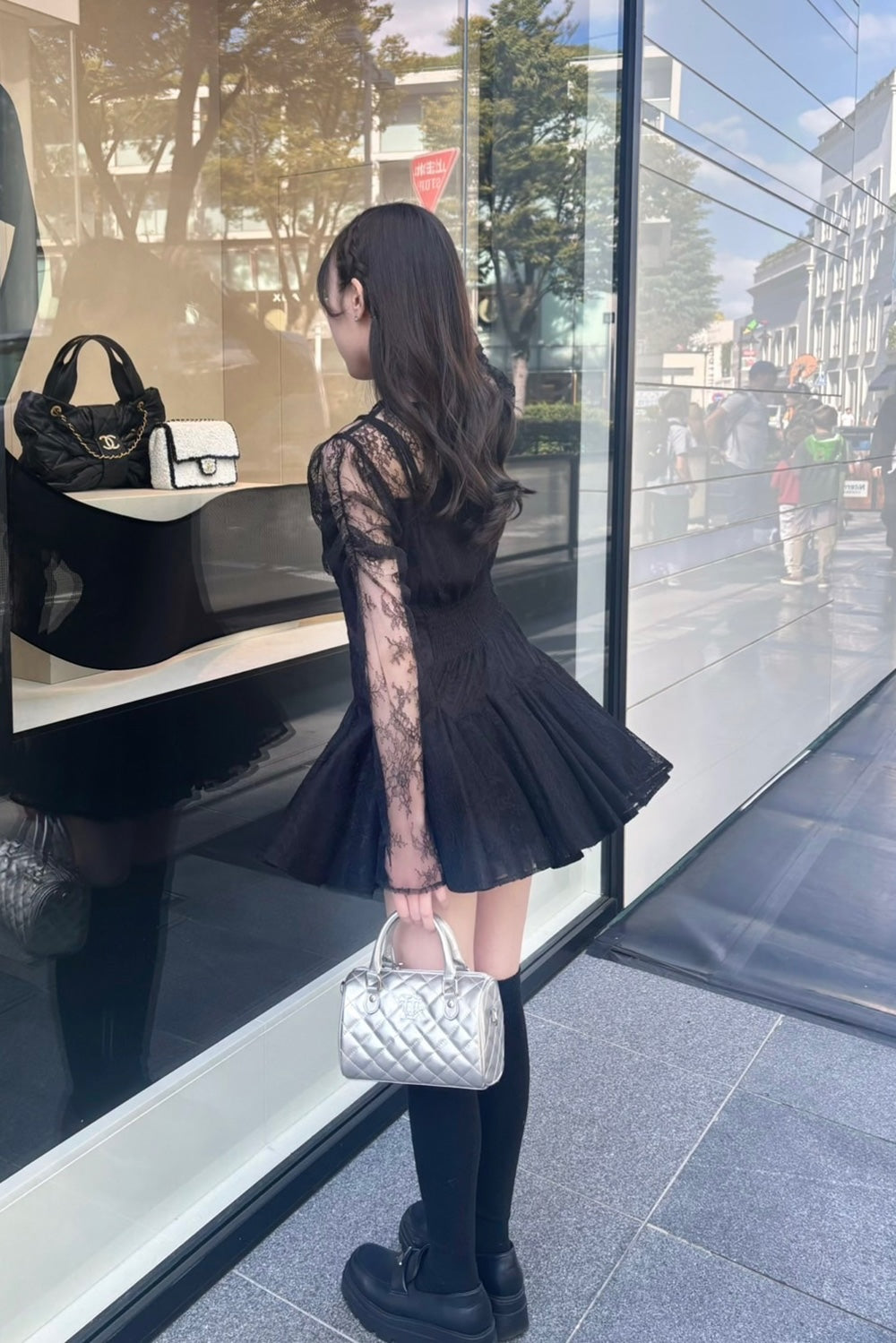 dollish lace dress