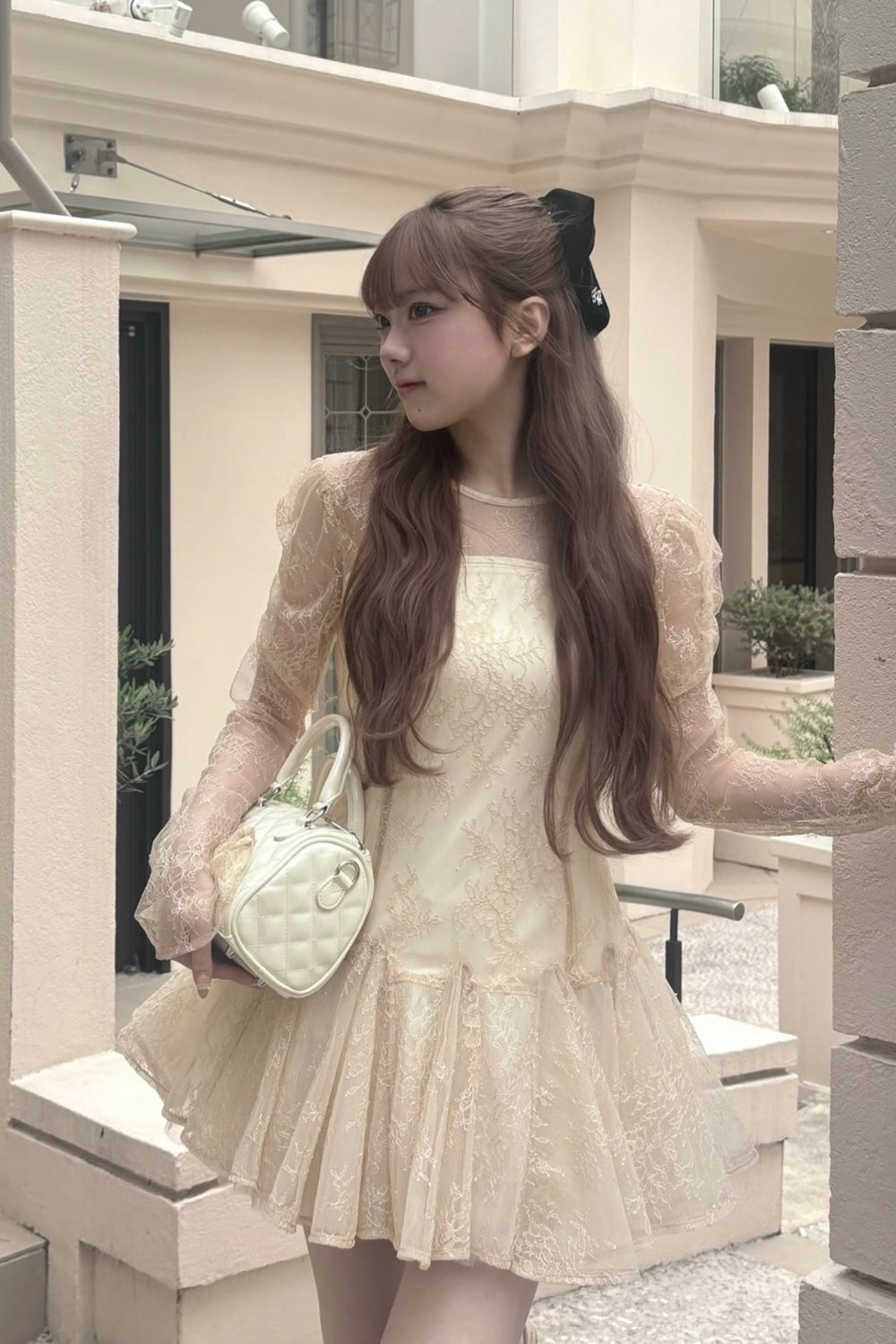dollish lace dress
