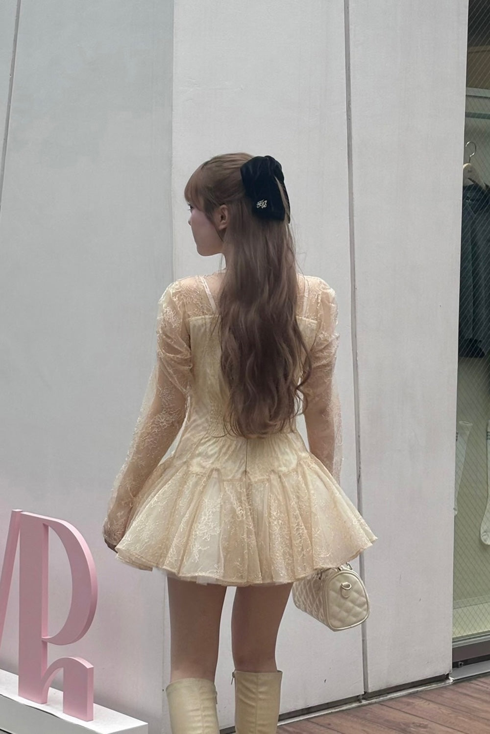 dollish lace dress