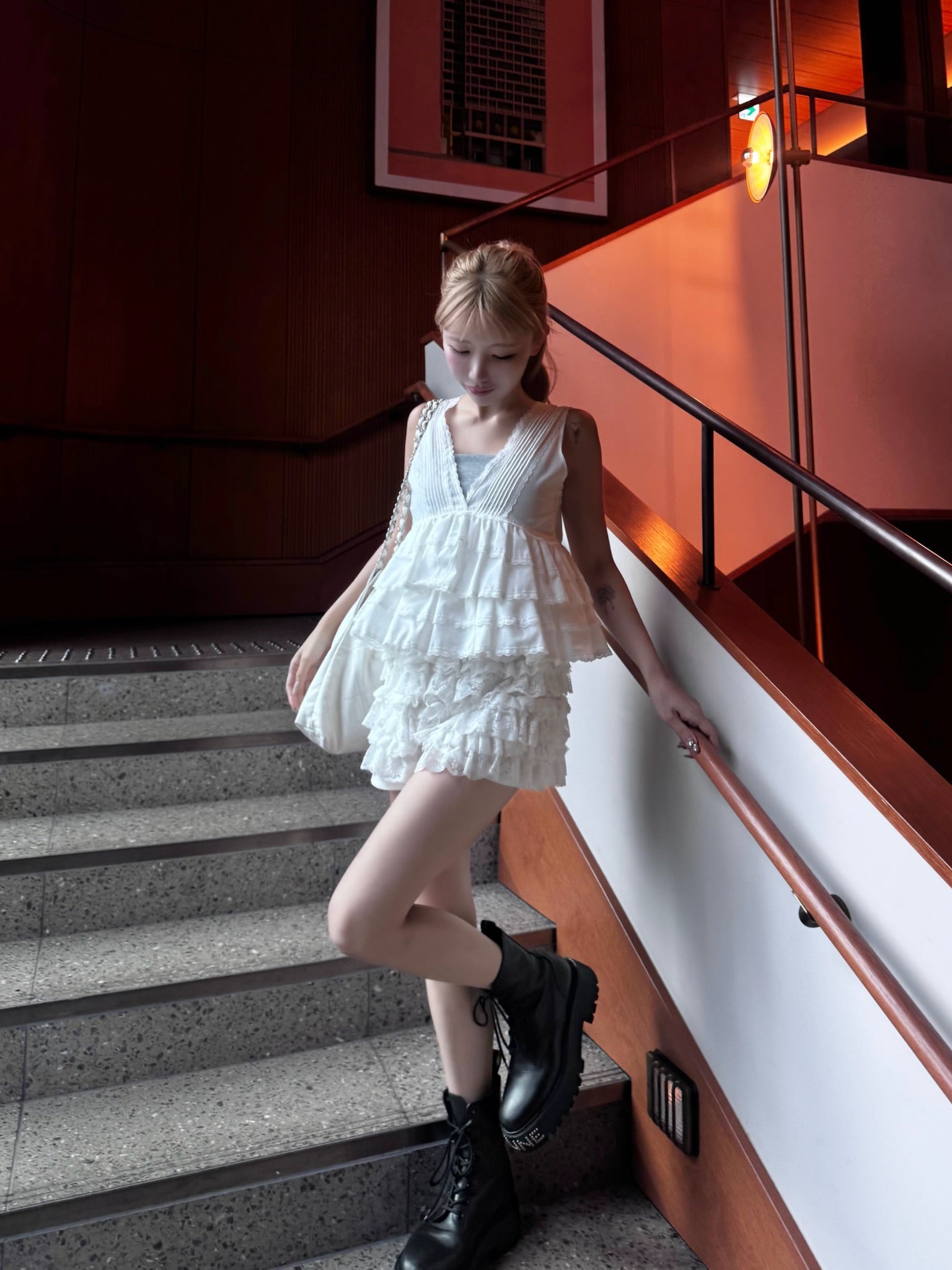 angel wings frill tops