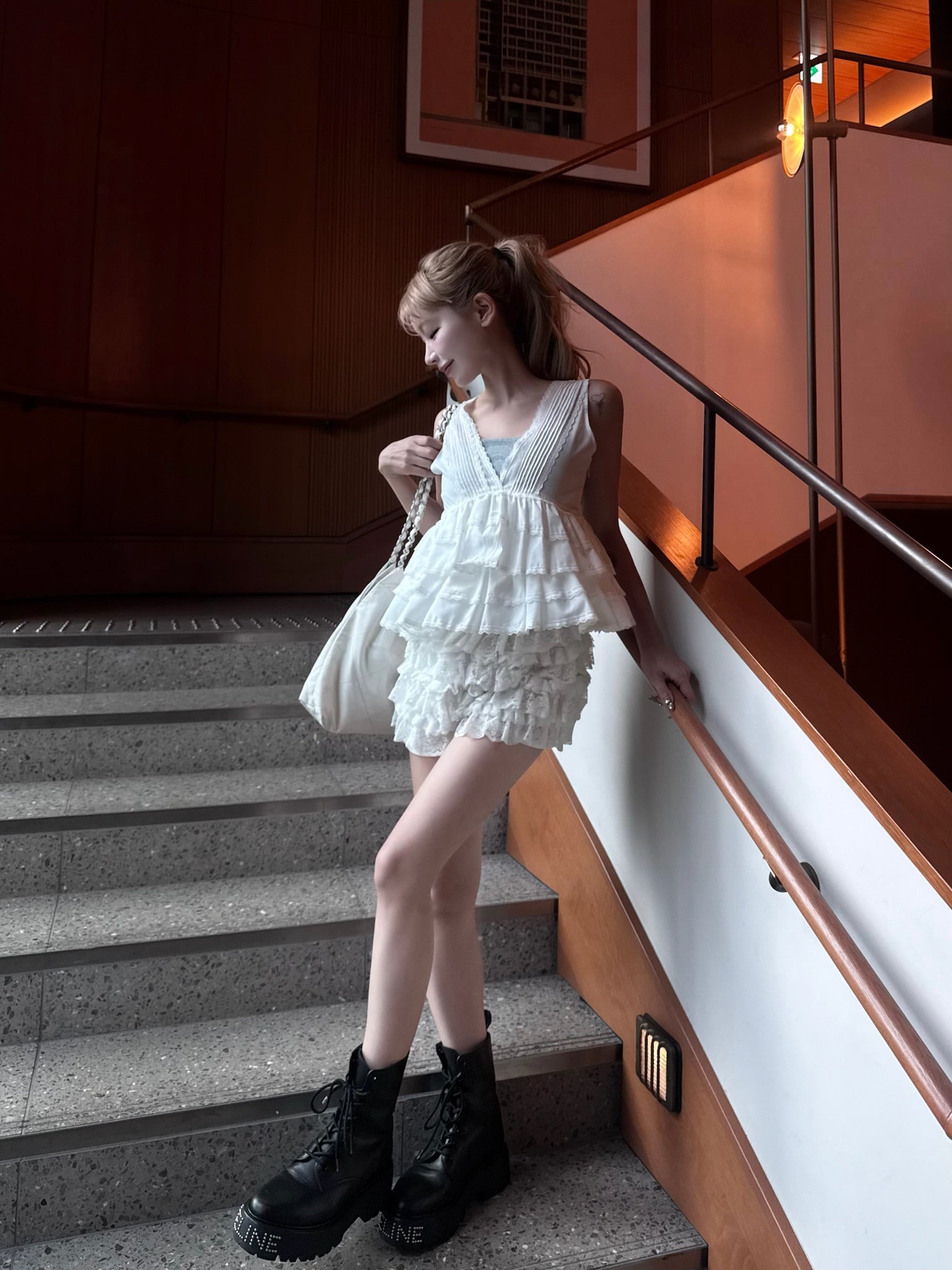 angel wings frill tops