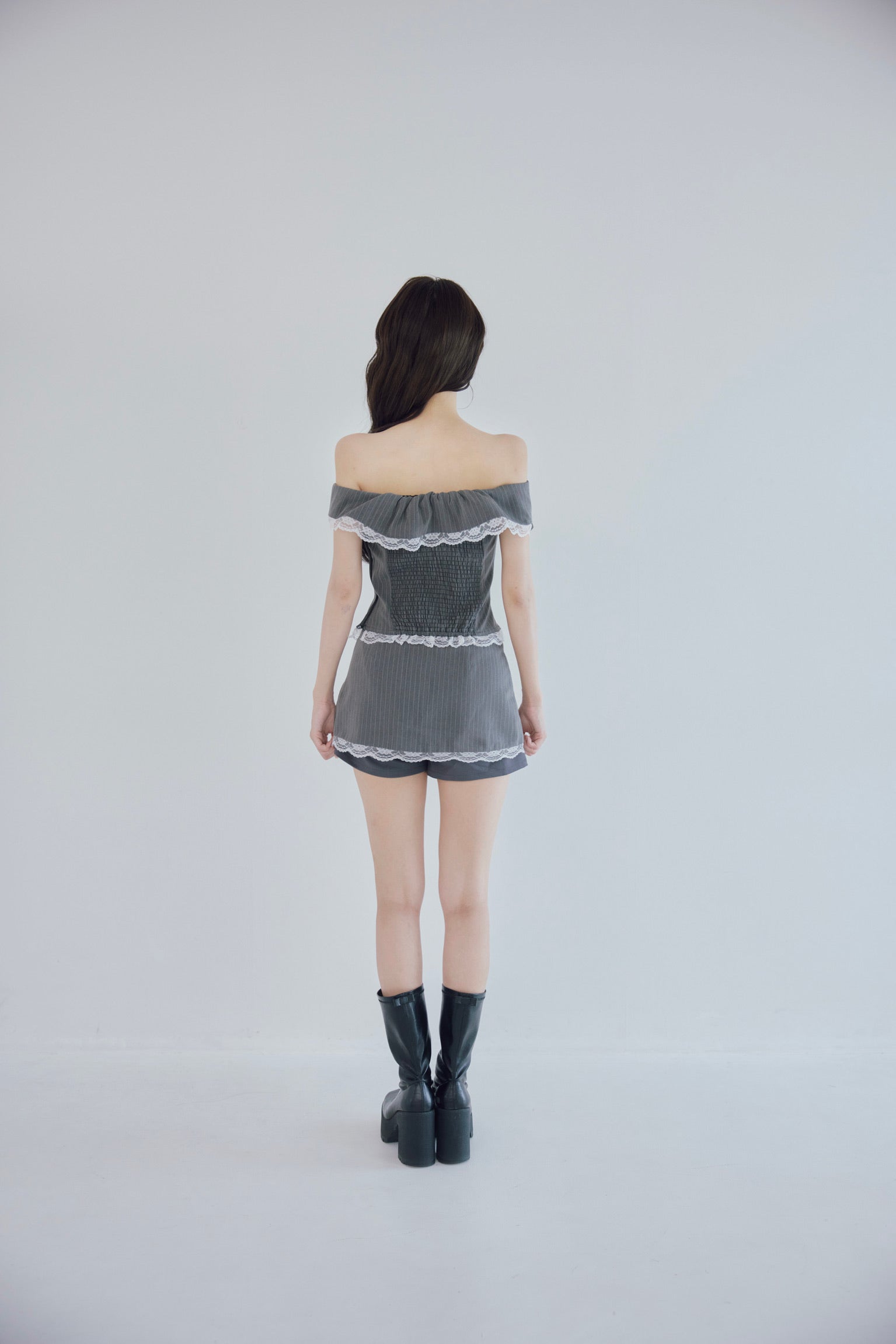 トップス Juliet stripe off sholder tops Juliet stripe off sholder tops – Treat Ürself