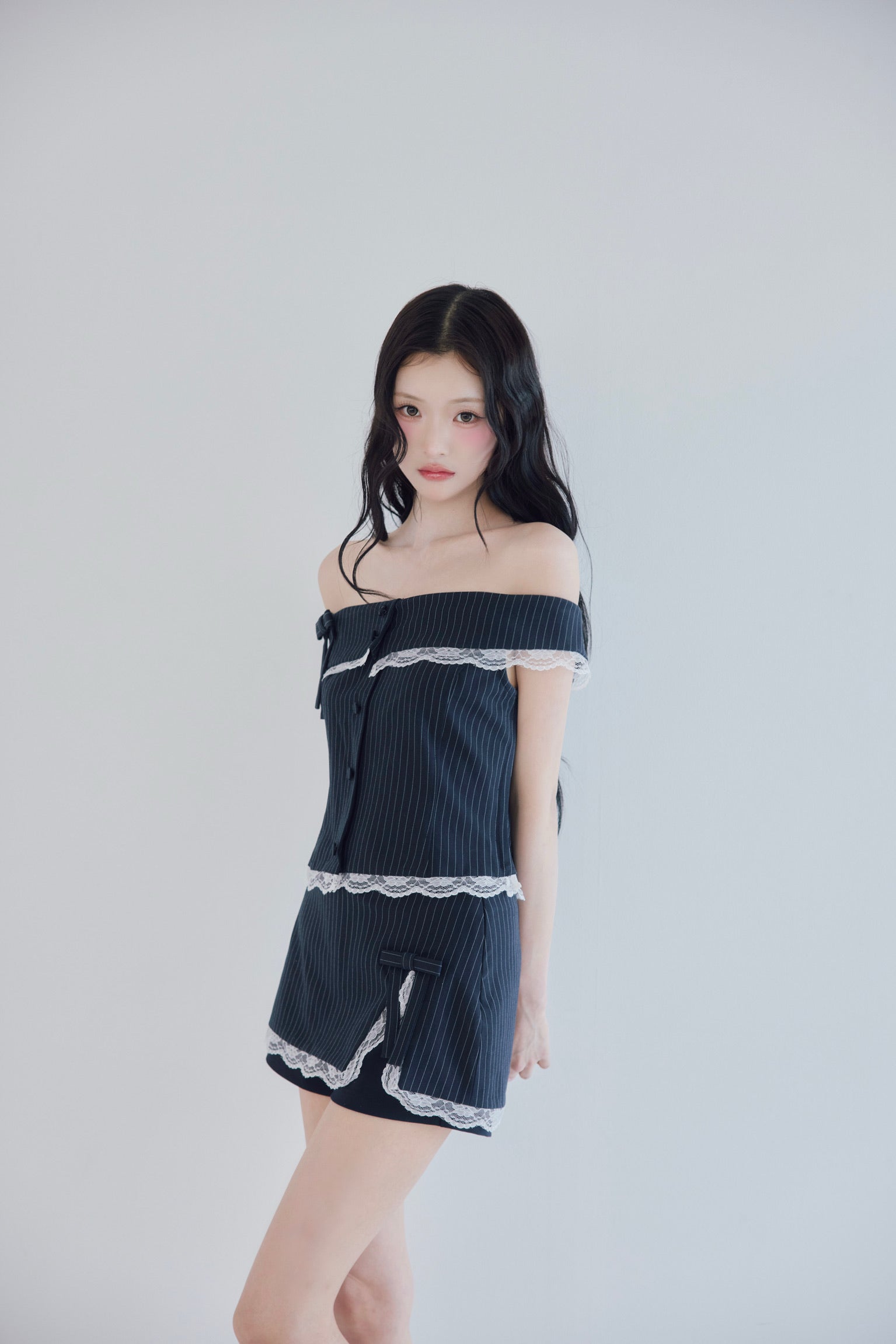 Juliet stripe short pants