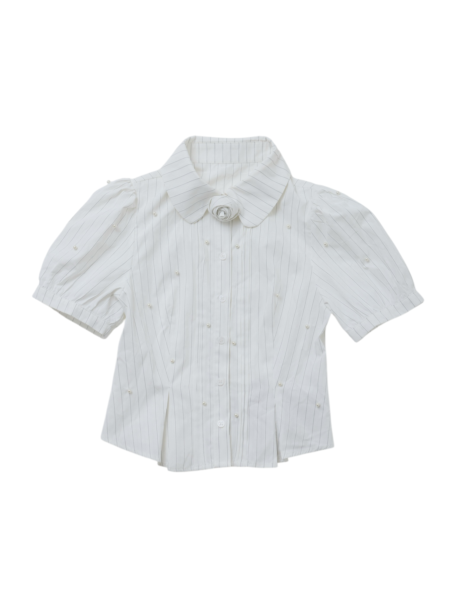 treat ürself Rose accent shirt blouse Rose accent shirt blouse – Treat Ürself