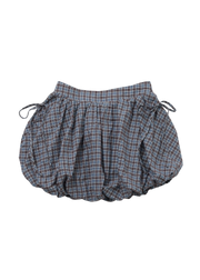 Check shirts balloon skirt