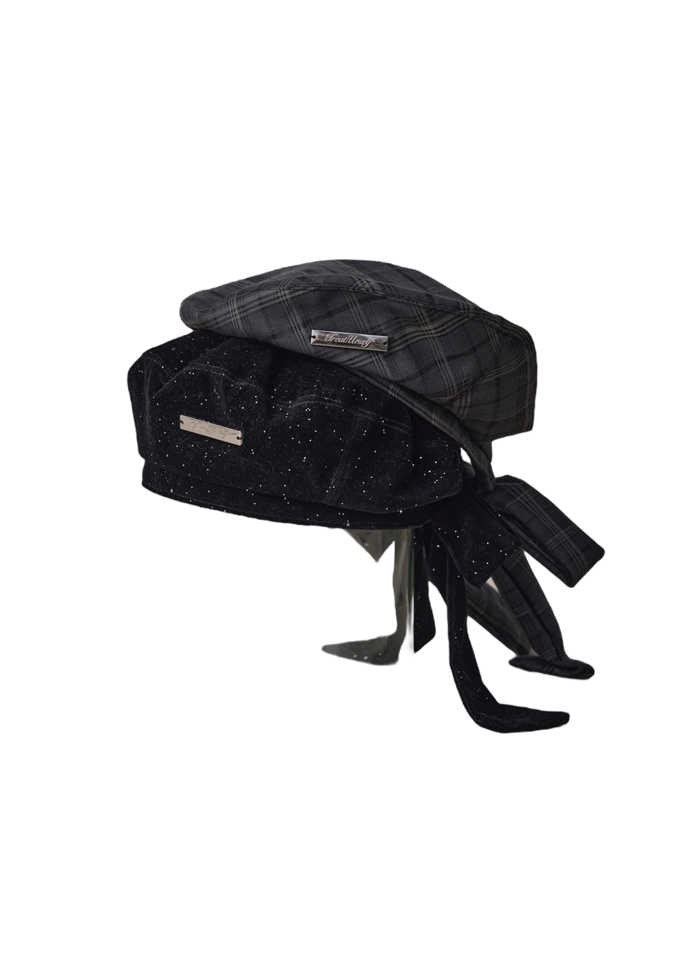 Treat Ürself ribbon béret hat