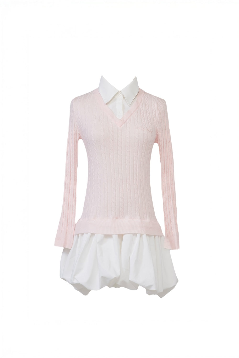 knit shirts docking ballon one-piece