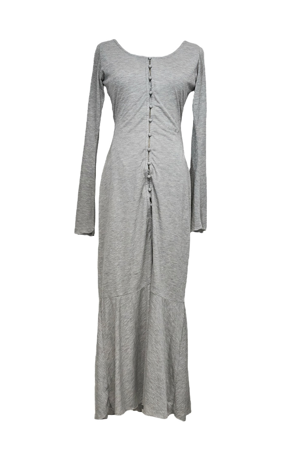 Sheer Cut Flare long one-piece