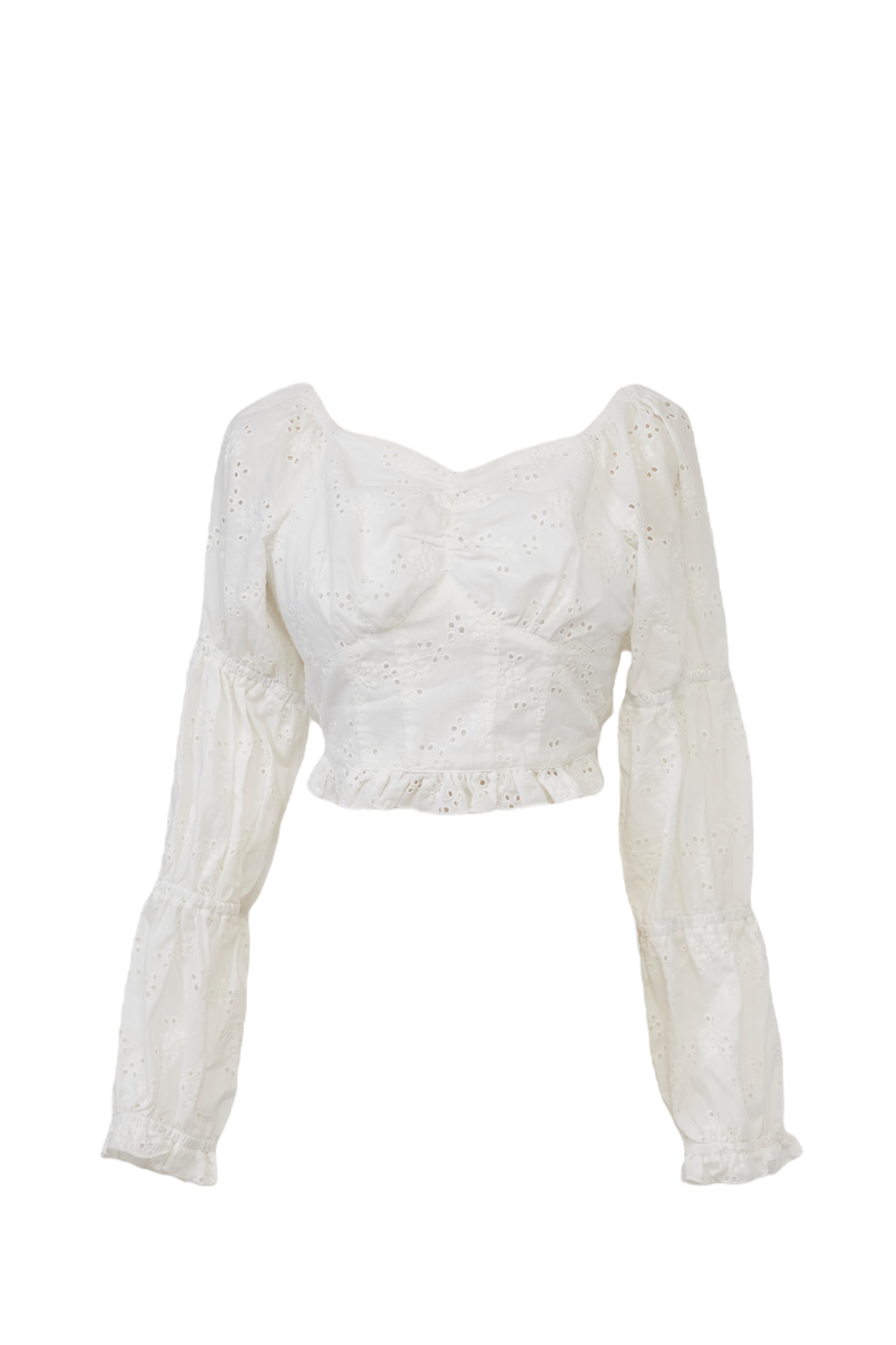 Back Open Peony Top