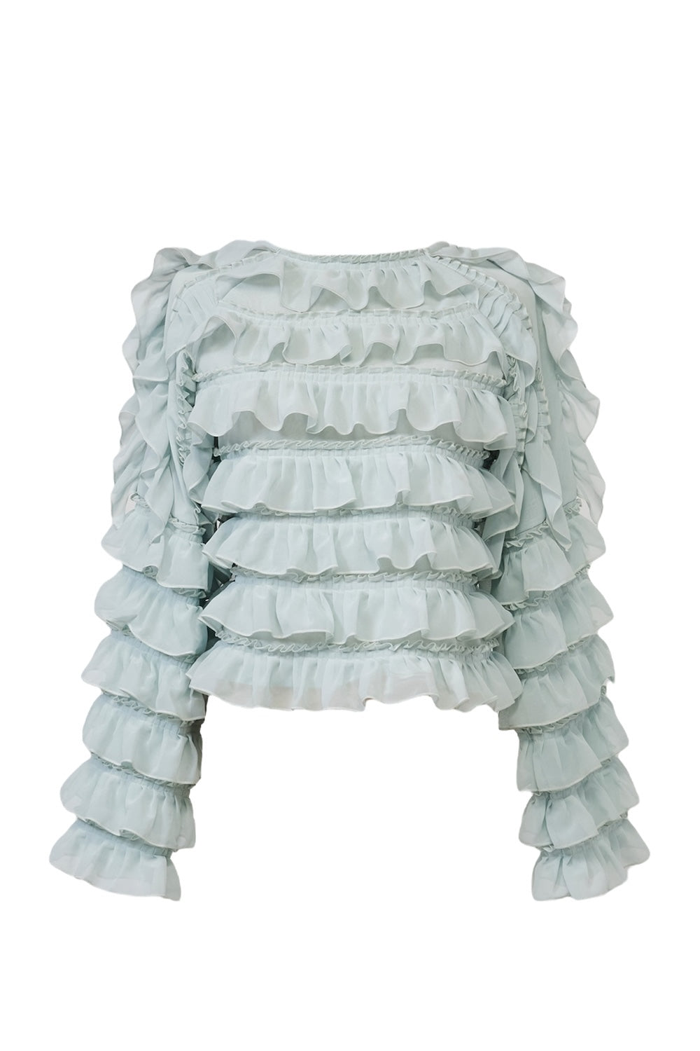 sweet pea chiffon frill tops