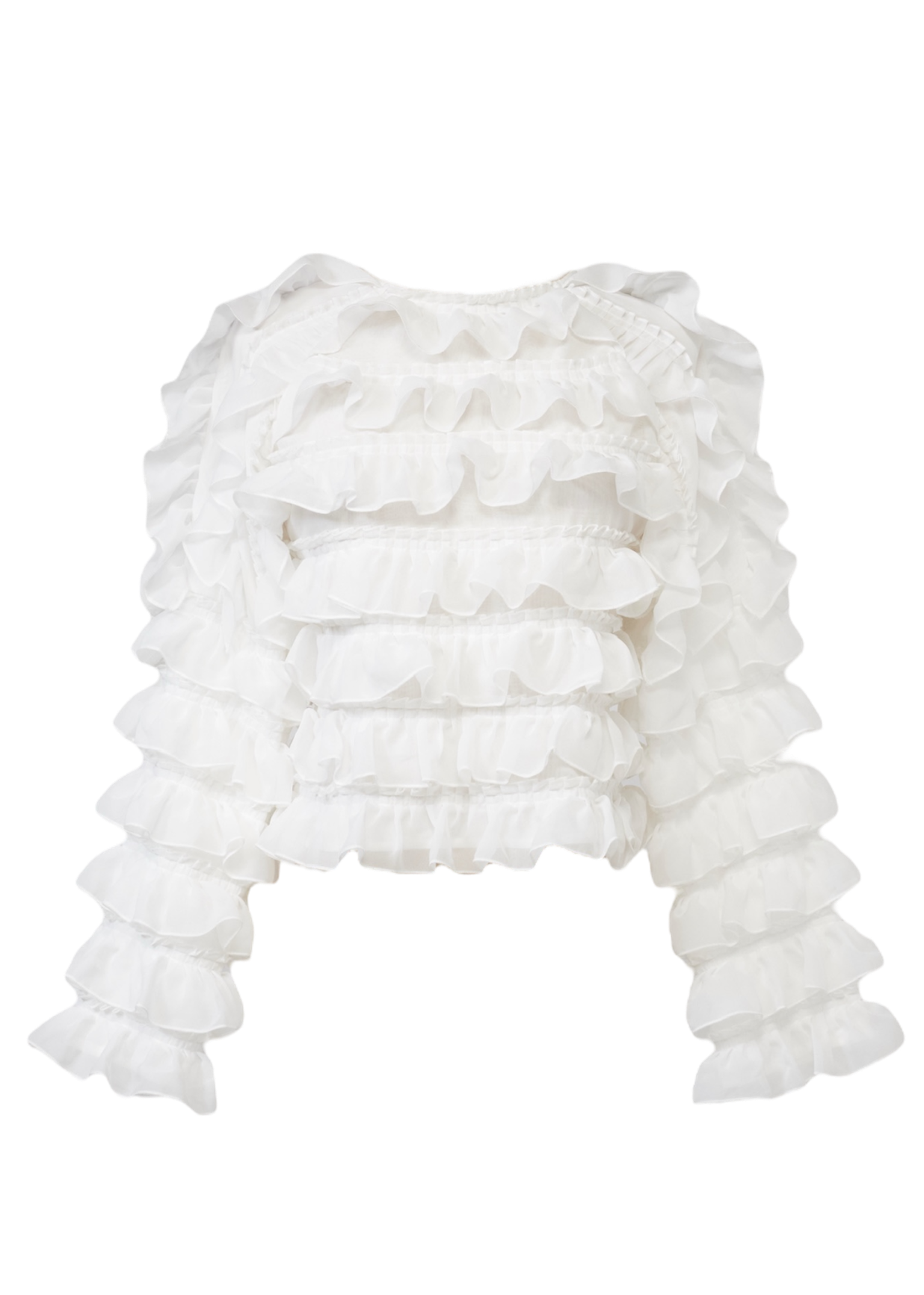 sweet pea chiffon frill tops