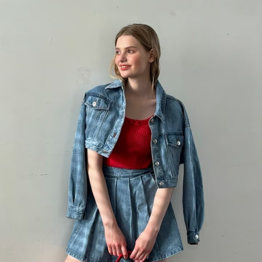 Treat Girl's denim jacket