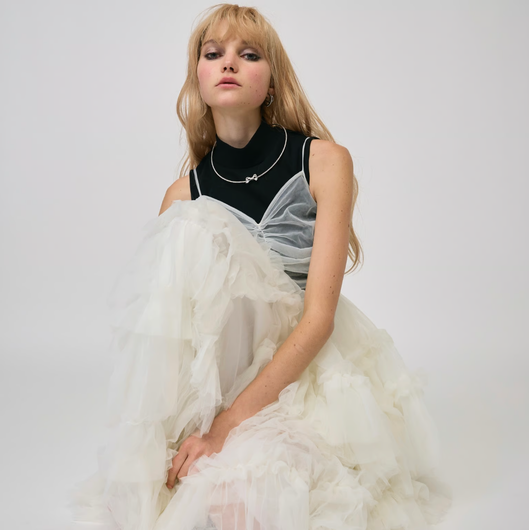 ”Ballerina” fairy tulle dress(white)