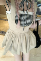 pâtissier peplum salopette